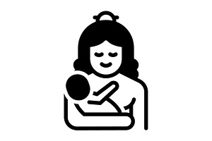 Mother Female Parent Solid Icon