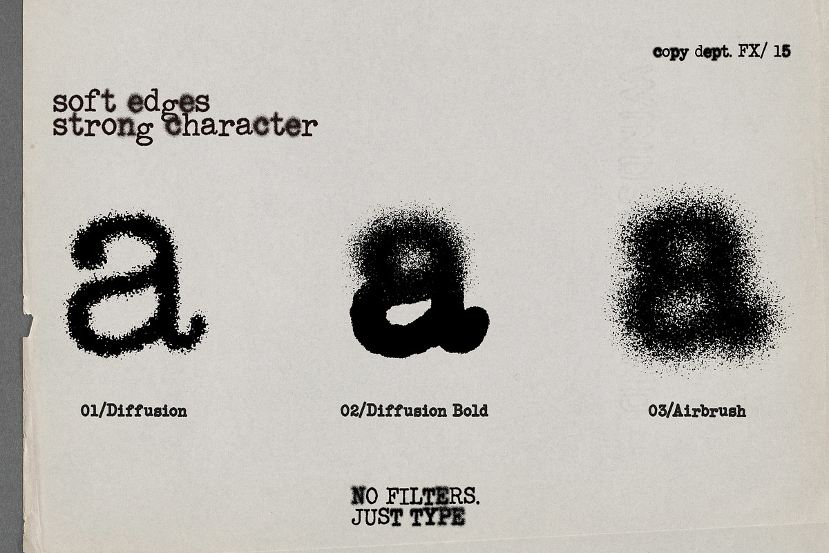 Copy Dept FX — Xerox Typeface Family, a Slab Serif Font by nadispasibenko (Photo 2 of 6)