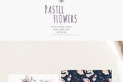Watercolor Pastel Flowers, a Decorative Illustration by Damian Roh (Thumbnail 7 of 17)