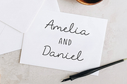 Wild Daisy -Script Monoline Font Duo, a Script Font by Jozoor (Thumbnail 4 of 8)