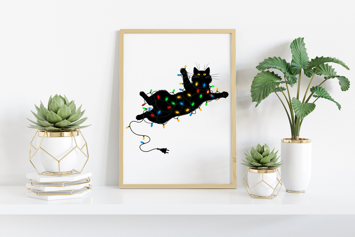 Cats Christmas, an Illustration by Craft Nest (Photo 4 of 6)