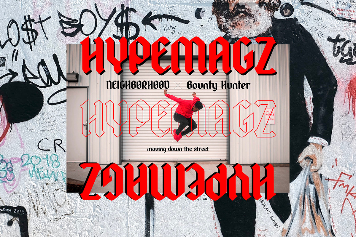 Styleturn - Stylish Blackletter, a Blackletter Font by ikiiko (Photo 2 of 7)