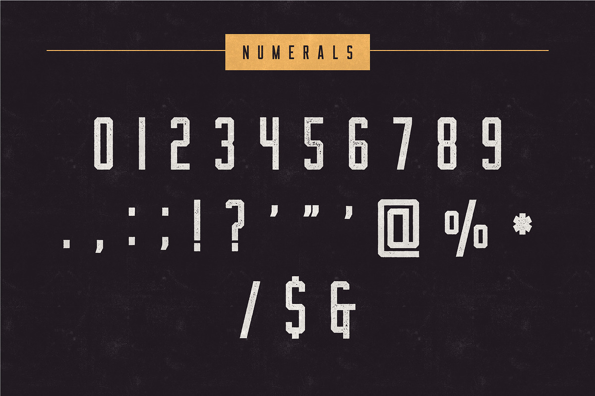 The Farmer Font - Condensed Typeface preview 6