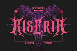 Riseria Typeface