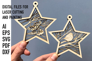 stars laser cut files