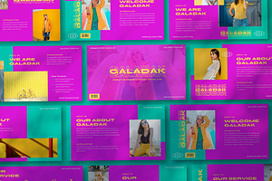 Galadak Creative Powerpoint Template