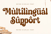 Mintage Twentys Retro Display Font, a Serif Font by Letterena Studios (Thumbnail 12 of 15)