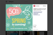 Spring Social Media Templates Pack, a Social Media Template by BrandPacks (Thumbnail 10 of 16)