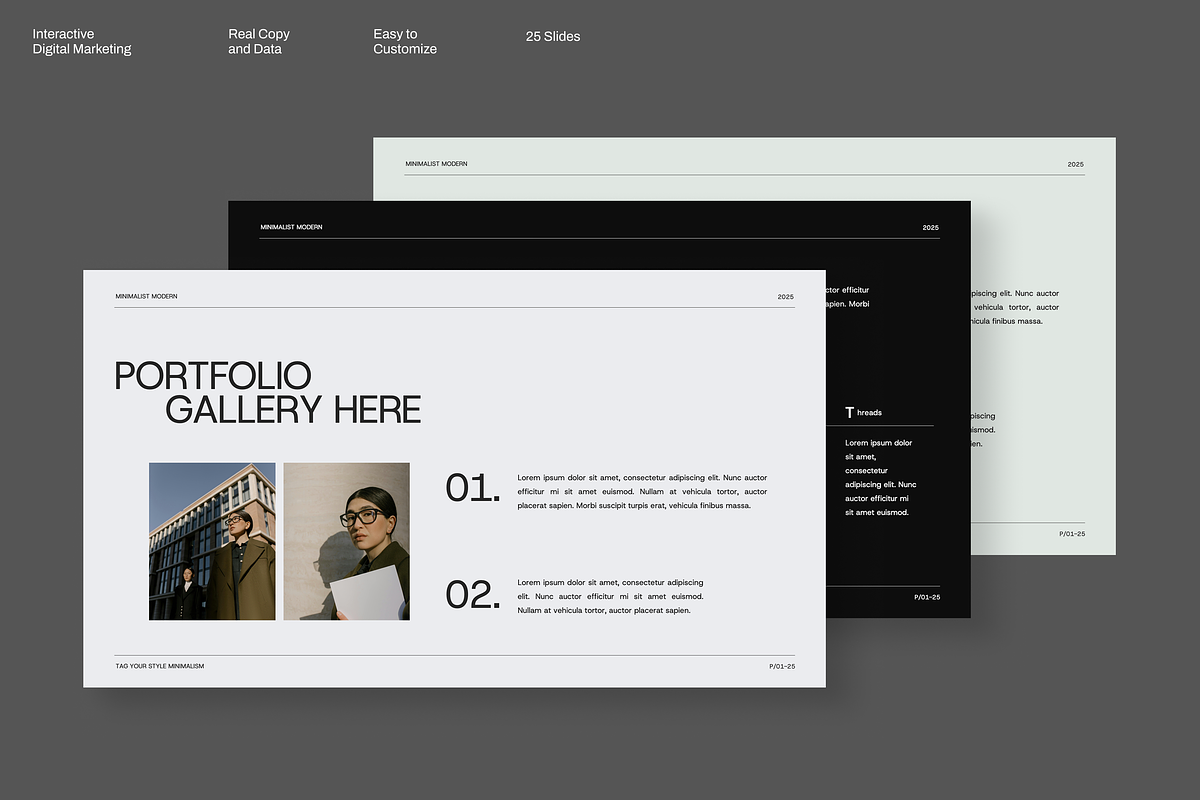 QuietImpact - Brand Proposal PPT, a Presentation Template by Dirtytemp Studio (Photo 5 of 7)