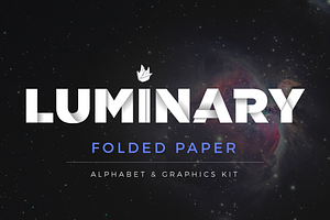 Alphabet & Graphics Kit Folded Paper