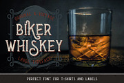 Biker Whiskey, a Symbol Font by VozzyStock (Thumbnail 4 of 9)