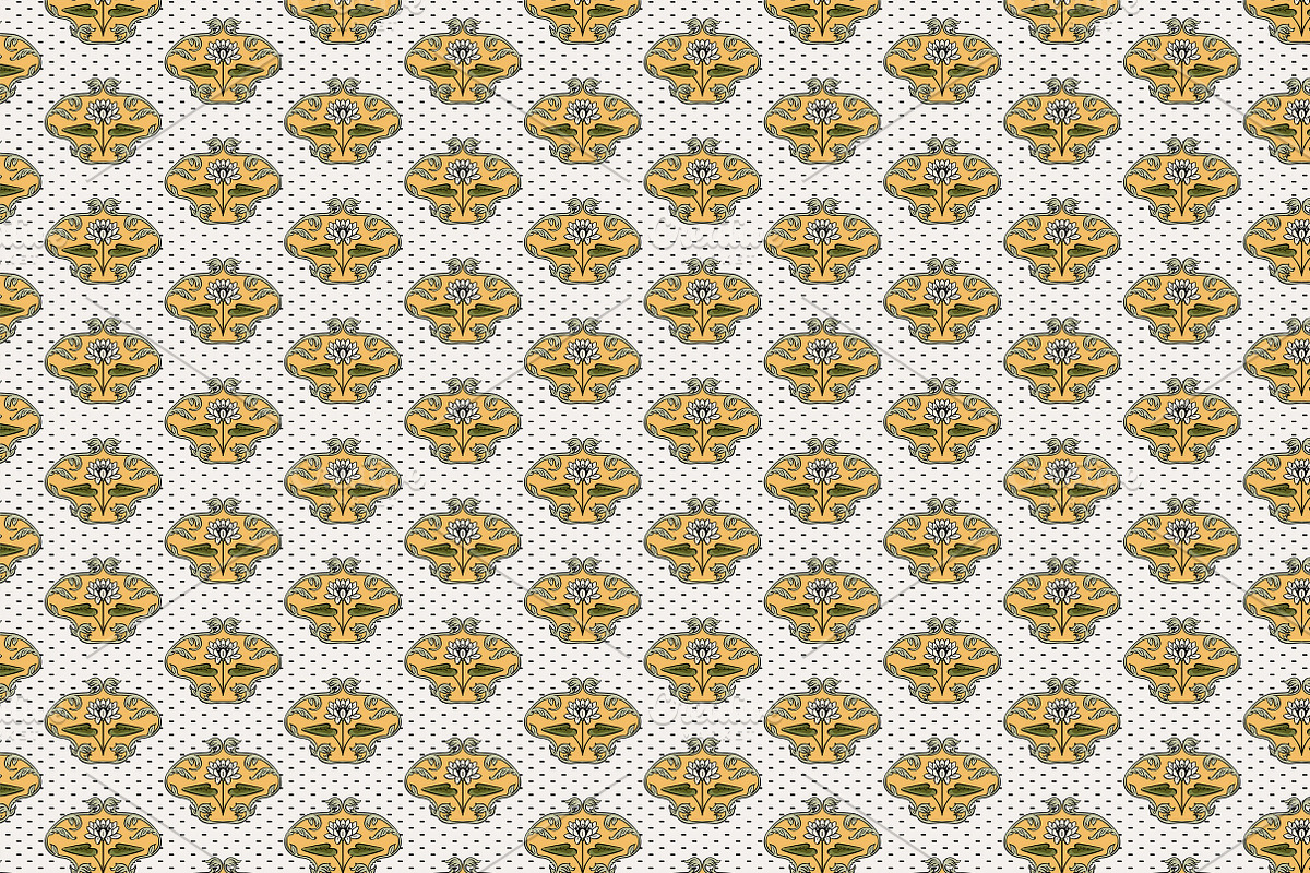 Floral patterns in vintage style, a Pattern Graphic by Lyolya Profitrolya (Photo 3 of 5)
