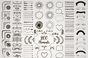 200 Decorative Elements., an Object Graphic by Olya Creative (Thumbnail 3 of 3)