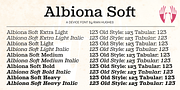 Albiona Soft, a Serif Font by Device (Thumbnail 3 of 5)