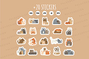 Family Cat Clipart, an Animal Illustration by Palau (Thumbnail 10 of 10)