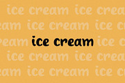 Ice Cream Handwritten Font, a Handwritten Font by Ruddean2109 (Thumbnail 7 of 10)