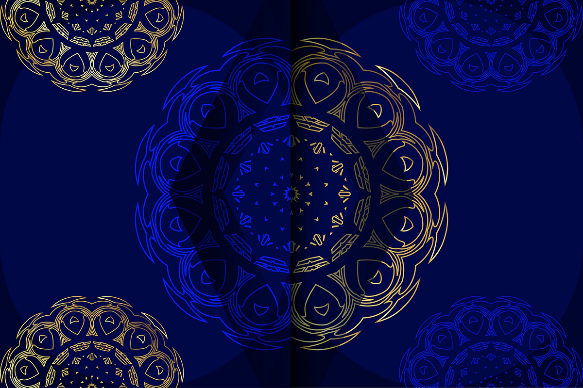 Mandala Luxury Ethnic Vector Bundle, a Background Graphic by NJ Himel (Photo 35 of 93)
