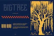 VANAGUN - Retro Display Font, a Font by Rightwheels (Thumbnail 3 of 10)