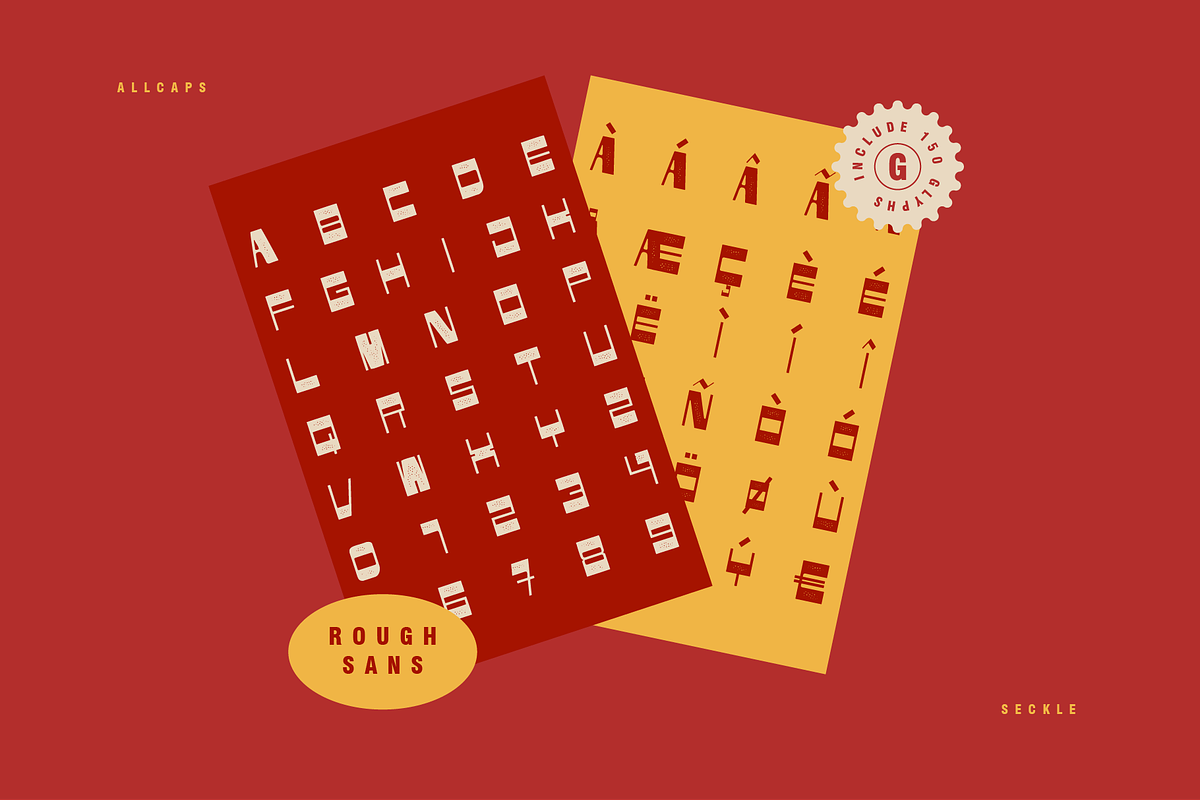 SECKLE - Vintage Display Font, a Font by Rightwheels (Photo 2 of 10)