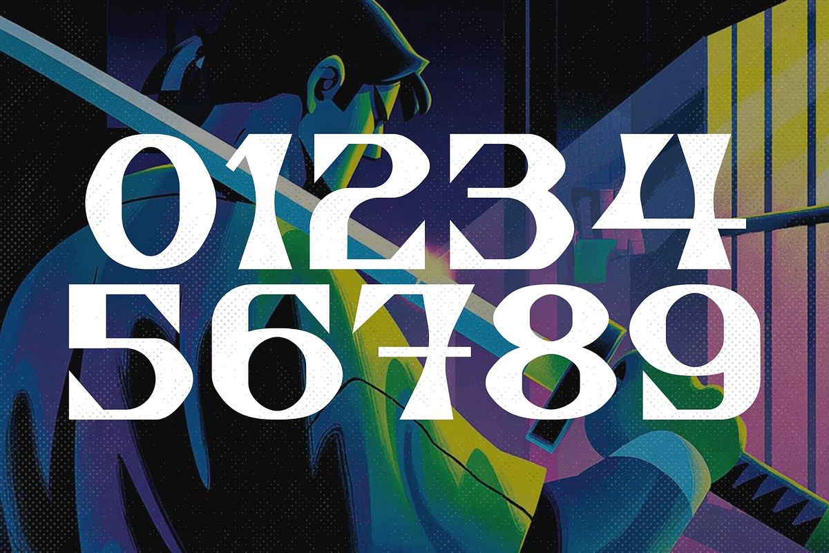 Valor Forge - Bold Masculine Type, a Serif Font by HipFonts (Photo 5 of 8)