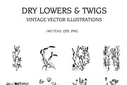 Vintage Vector Illustrations Bundle, a Food Illustration by TheBlackPixelCo (Thumbnail 15 of 17)