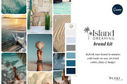 Island Luxe Brand Kit + Stock Images, a Branding & Logo Template by The Brand Alchemists (Thumbnail 1 of 10)