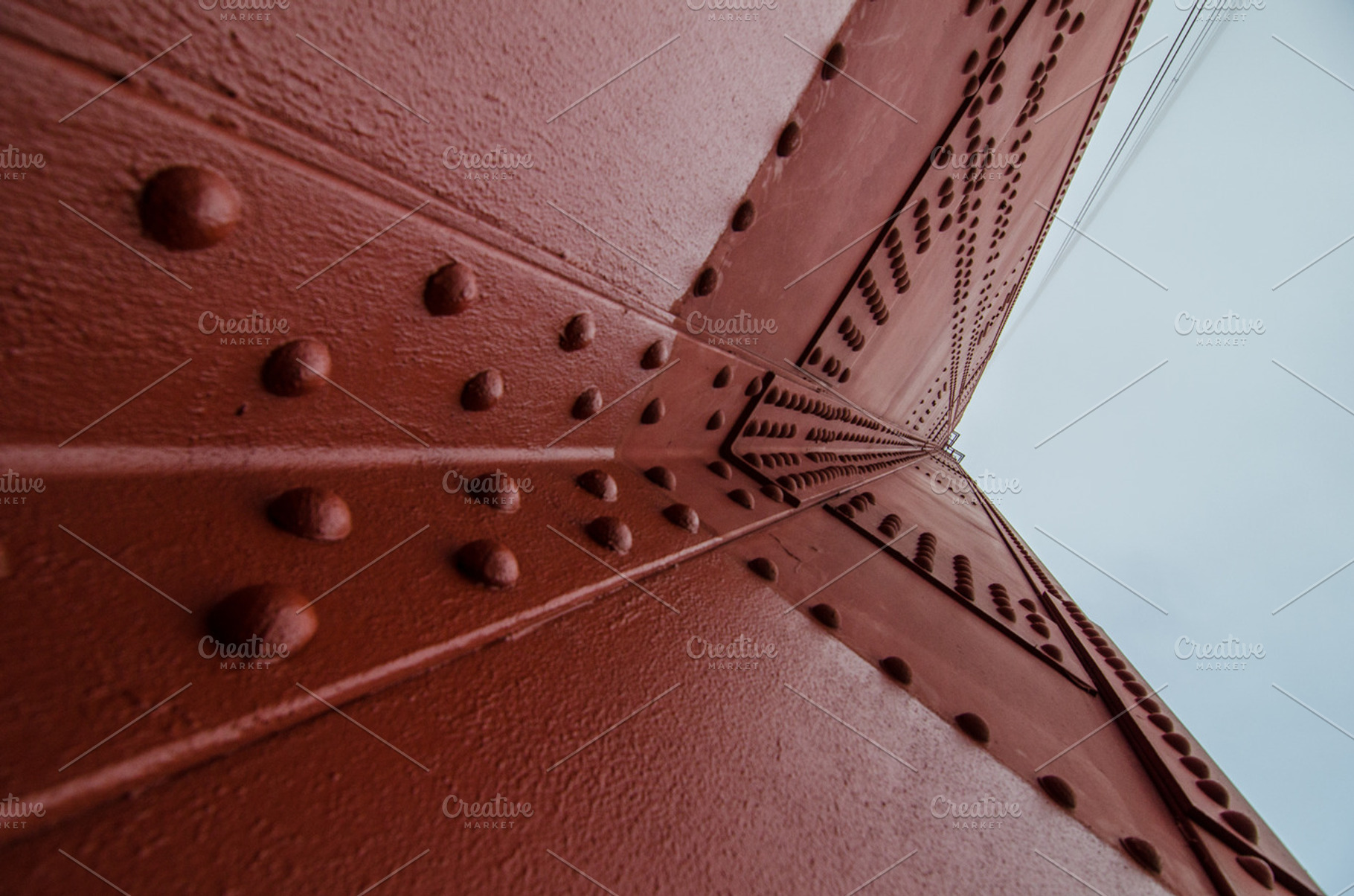 Rivets On The Golden Gate Bridge