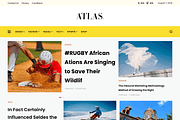 Atlas - Blog & News WordPress Theme, a WordPress Template by TMRW Studio (Thumbnail 5 of 8)