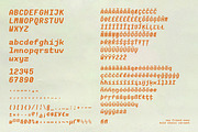 New Friend Mono | Pixel Sans-Serif, a Sans Serif Font by wendyleftmealone (Thumbnail 7 of 9)