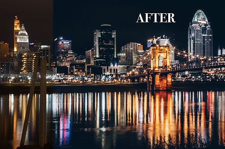 Fire in the Street Lightroom Preset preview 6