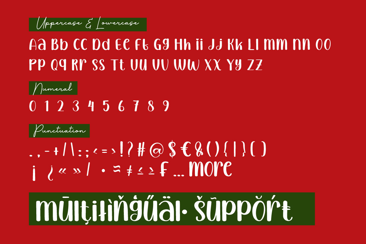 Kusenac - Handwritten Display Font, a Handwritten Font by twinstd (Photo 5 of 9)
