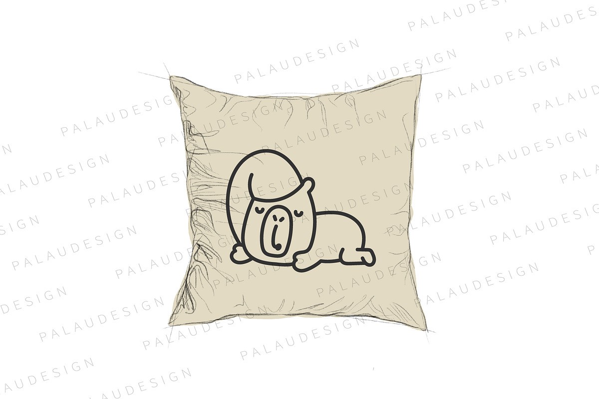 Cute Kawaii Capybara Character, an Animal Illustration by Palau (Photo 6 of 12)