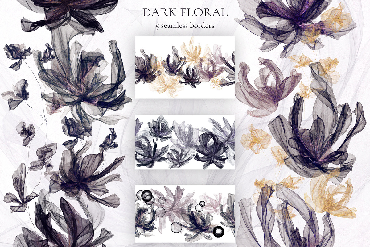 Dark Floral, an Illustration by Salted Galaxy (Photo 13 of 18)