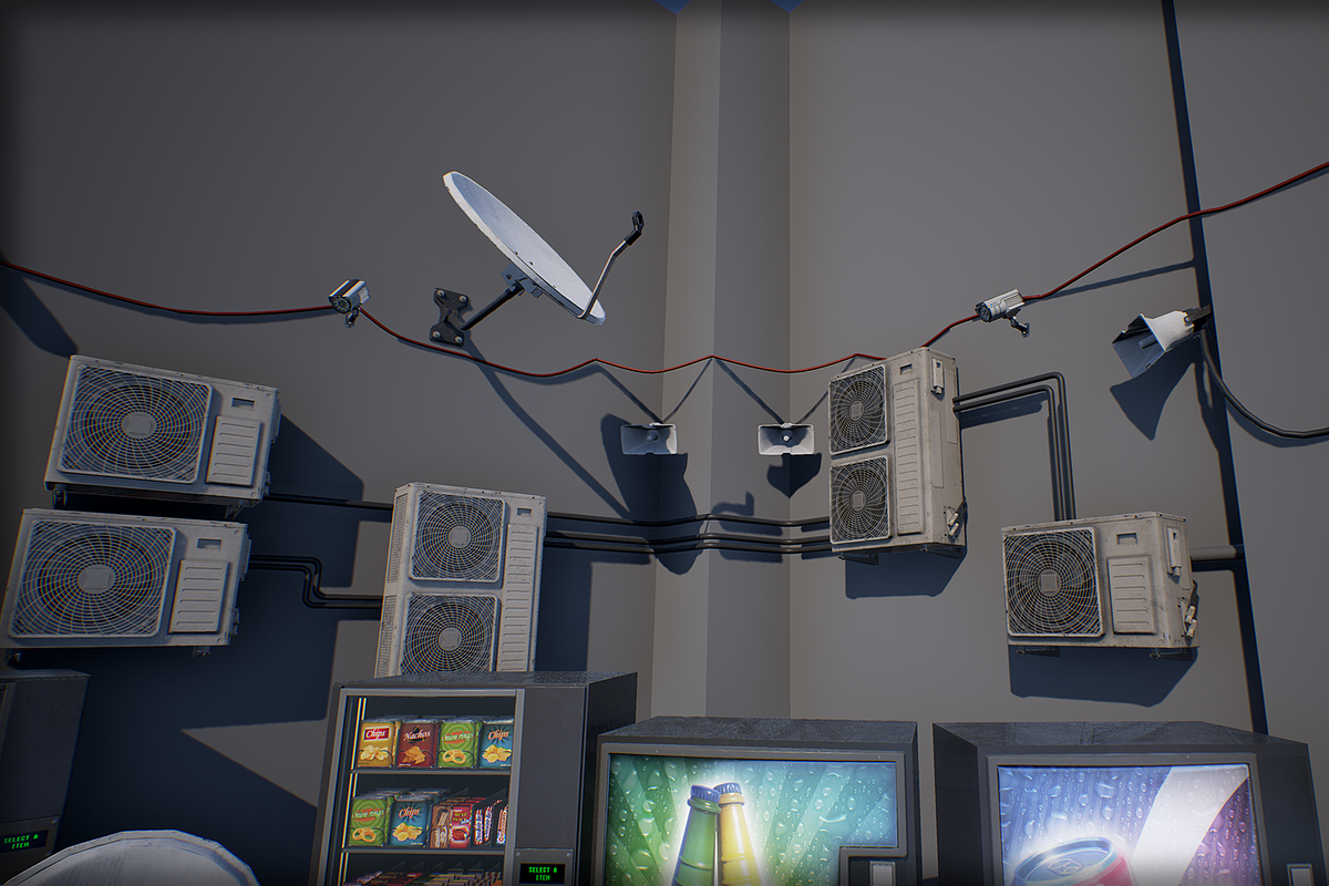 Industry Props Pack 5, a Furniture 3D Model by SilverTM (Photo 4 of 7)