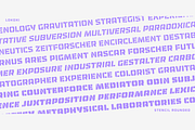 Lokoxi Stencil - Rounded Family, a Sans Serif Font by Anfound Type (Thumbnail 14 of 14)