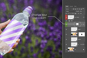 Water Bottle Mockup #08, a Product Mockup by alexandeerco (Thumbnail 4 of 5)