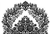 50 Elegant Floral Ornate Silhouette, a Decorative Illustration by Amazin_art (Thumbnail 18 of 30)