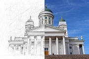 Pencil Sketch Art Photoshop Mockup, an Action Add-On by INTENTFX (Thumbnail 14 of 22)