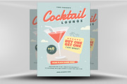 Cocktail Lounge Flyer, a Flyer Template by FlyerHeroes (Thumbnail 1 of 4)