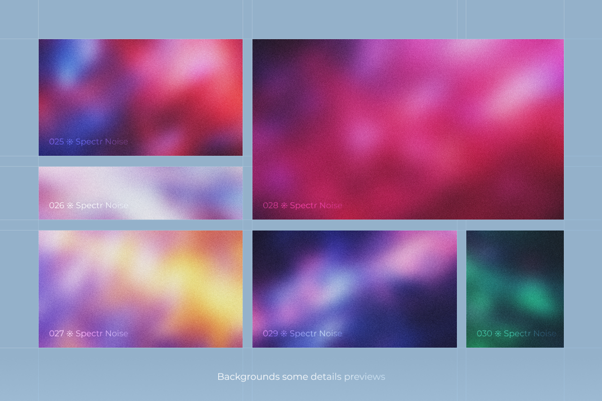 Spectr Noise  Background Set, a Background Graphic by Digital Blood (Photo 6 of 16)