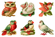 Watercolor Birds Clipart, a Seasonal Illustration by CreationArt (Thumbnail 4 of 5)