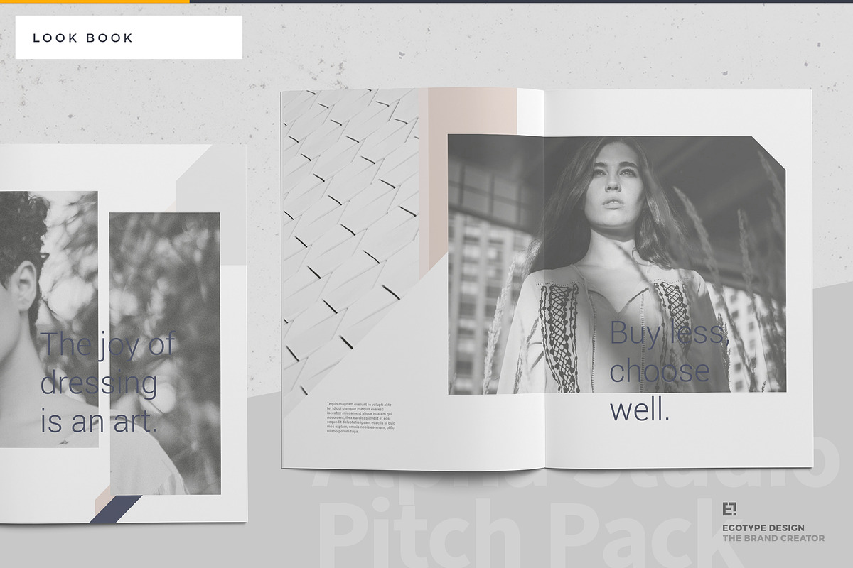 Calm Lookbook, a Brochure Template by Egotype (Photo 10 of 20)