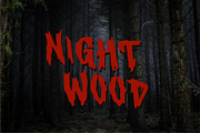 Night Band - Horror Font, a Font by fontmuse (Thumbnail 5 of 6)