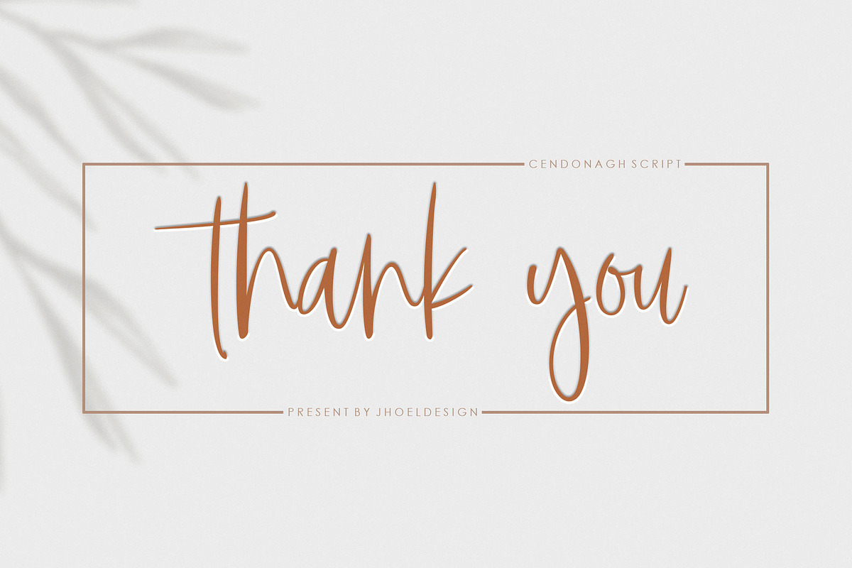 Cendonagh | Modern Script, a Script Font by Jhoel Design (Photo 14 of 15)