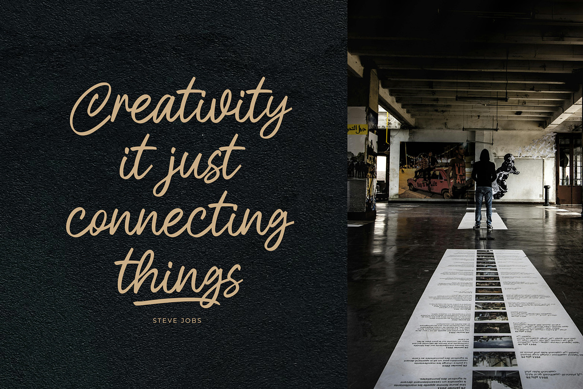 Writeline Script, a Script Font by khurasan (Photo 4 of 6)