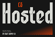 CS Hosted – Inktrap Font, a Sans Serif Font by Craft Supply Co. (Thumbnail 1 of 8)