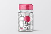 Mini Pill Bottle Mockup with Cap, a Cups & Container Mockup by Mockupdaddy (Thumbnail 7 of 27)