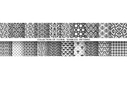 Geometric floral set of patterns., a Pattern Graphic by RODINA (Thumbnail 1 of 3)