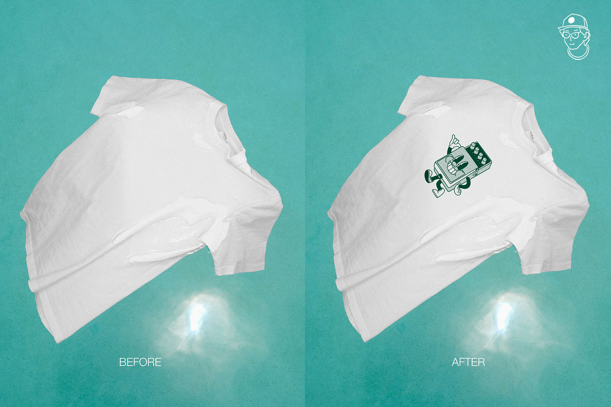 ESSENTIALS T-SHIRT MOCKUPS BRAND, a Shirt Mockup by made_by_nope (Photo 6 of 10)