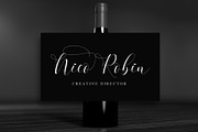 Refillia Calligraphy 'Beauty', a Script Font by Aldedesign (Thumbnail 5 of 16)